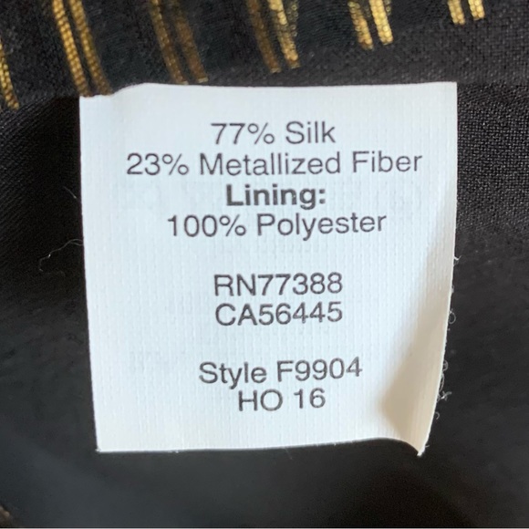 MADEWELL Metallic Striped Cami Top Size 0 - Picture 8 of 8